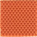 AZ - Jata sedák černá látka / opěrák síťovina oranžová